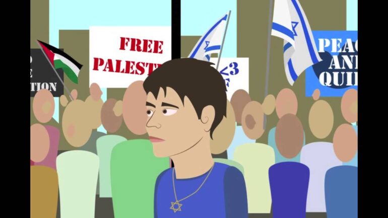 Thumbnail from Jews Talk Justice video
