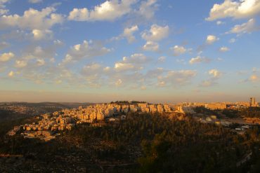 Music to my Ears Straight to my Soul (poem): view in the West Bank