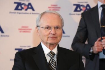 ZOA President Mort Klein, who rebuked for StandWithUs on its two-state stance