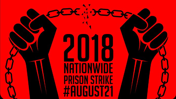 Sign for nation-wide prison strike on August 21