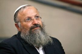 Tzfat Chief Rabbi Shmuel Eliyahu calls on organizations to refuse donations from NIF