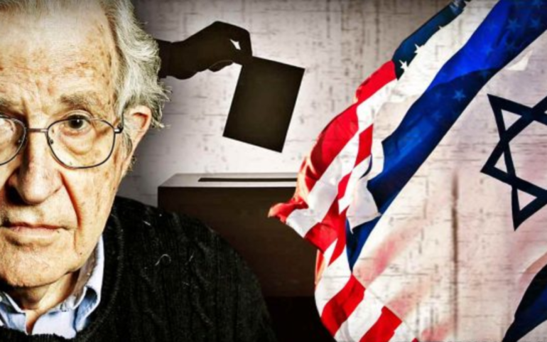 Chomsky claimed that Israel affected US elections more than Russia