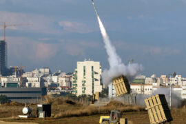 Israel's Iron Dome system in action