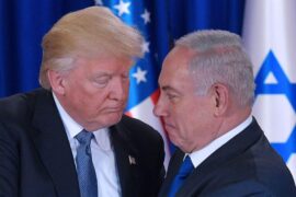 United States President Donald Trump intends to press Israeli Prime Minister Binyamin Netanyahu for a two-state solution
