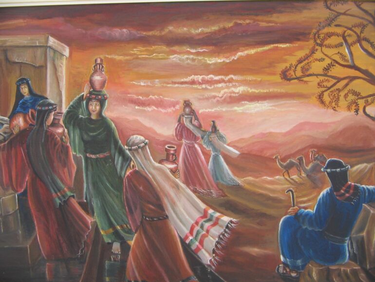Parshat Ḥayei Sarah (painting of biblical women)