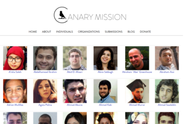 Canary Mission website