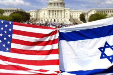 American and Israeli Flags - often a symbol of the "special relationship" between the two. Israel, the West, and the Conflict with Edom.
