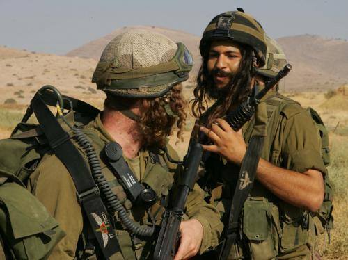 Parshat Truma - Two religious IDF soldiers talking