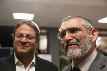 Otzma Yehudit candidates Itamar ben-Gvir & Michael ben-Ari