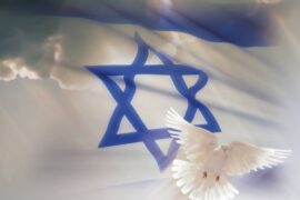 Parshat Ki Tisa - doves and an Israeli flag