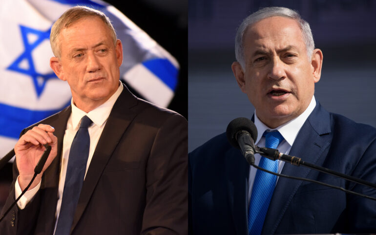 Benny Gantz & Binyamin Netanyahu