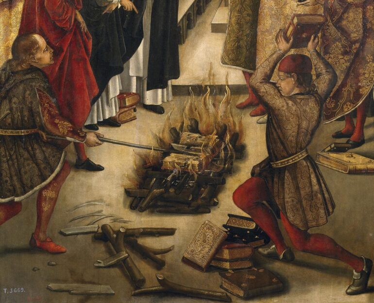 Notre Dame Talmud burning