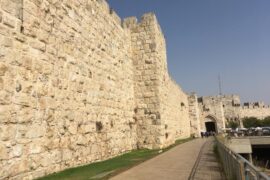 Jaffa Gate to the old city of Jerusalem