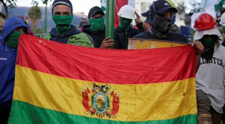 Protest in Bolivia