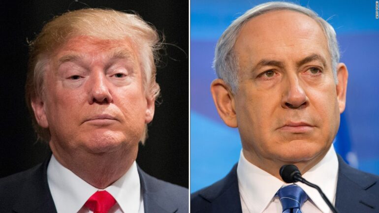 US President Trump & Israeli Prime Minister Netanyahu