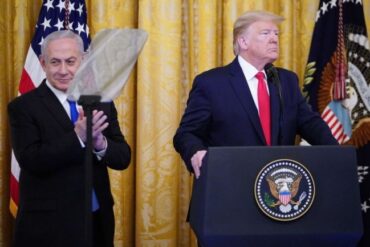 Netanyahu at Trump's side as the 'Deal of the Century' is announced