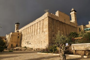 Yishai Fleisher is the international spokesperson for the city of Hebron - image of Hebron's Cave of the Patriarchs