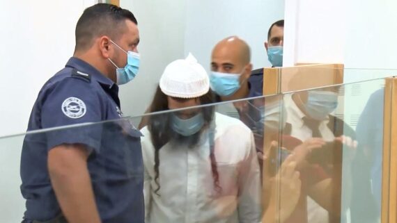Amiram Ben-Uliel at his conviction