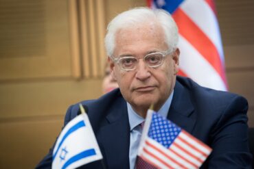 US Ambassador to Israel David Friedman
