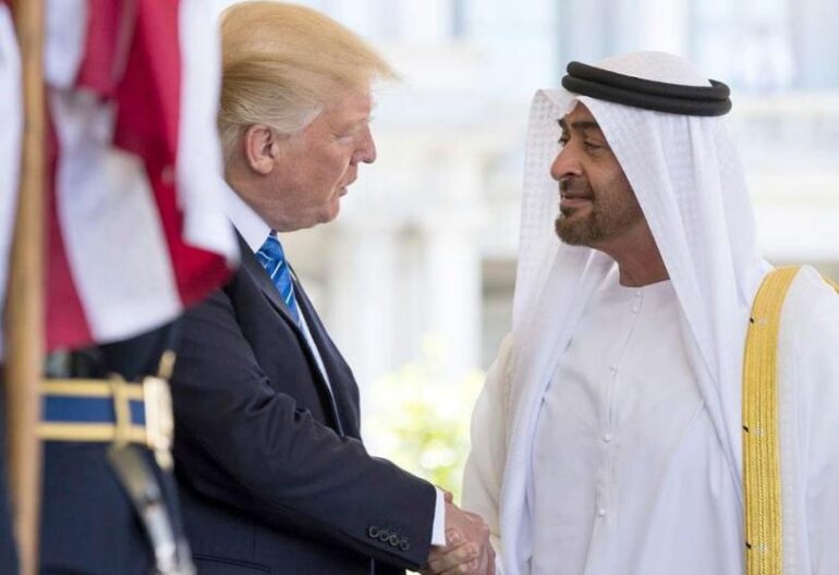 Donald Trump & Mohammed bin Zayed
