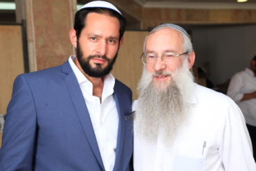 Yehuda HaKohen with Rav Moshe Kaplan