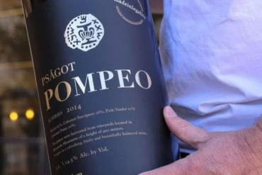 Pompeo Psagot wine bottle
