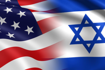 Parshat Toldot - US & Israeli flags