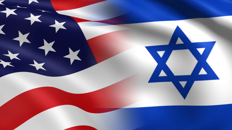 Parshat Toldot - US & Israeli flags