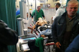 Harun Abu Aram in hospital