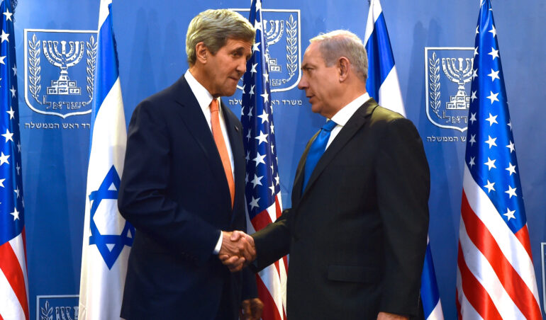 John Kerry & Binyamin Netanyahu