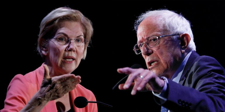 Elizabeth Warren & Bernie Sanders