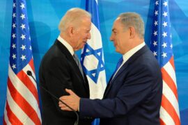 The US-Israel relationship - image of Joe Biden & Binyamin Netanyahu