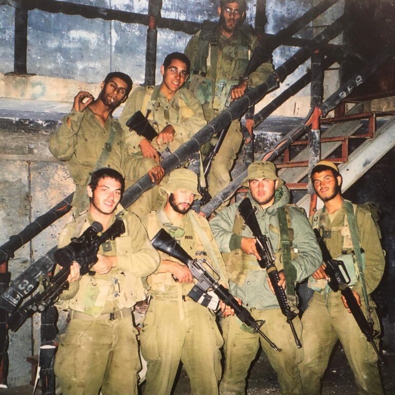 Yehuda HaKohen during basic training