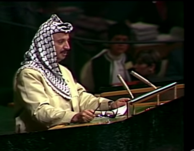 Arafat at the United Nations