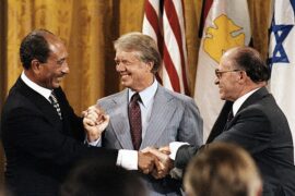 Camp David Accords - Sadat, Carter & Begin