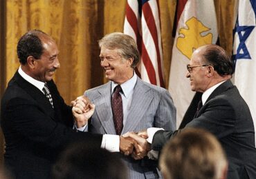 Camp David Accords - Sadat, Carter & Begin