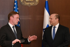 US National Security Advisor Jake Sullivan & Israeli Prime Minister Naftali Bennett