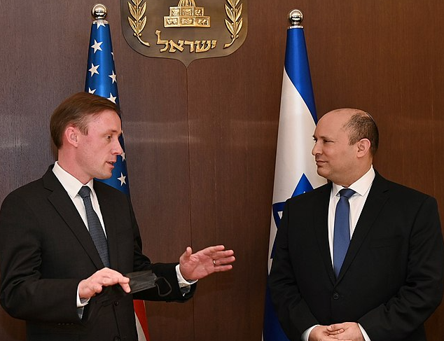 US National Security Advisor Jake Sullivan & Israeli Prime Minister Naftali Bennett