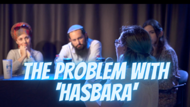 Thumbnail from video - The Problem with Hasbara