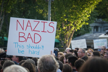 Jew Hatred - Charlottesville vigil in Washington DC