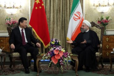 President of China Xi Jinping and President of Iran Ebrahim Raisi