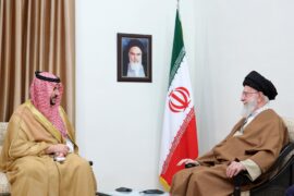 “Saudi Arabia's Minister of Defense Khalid bin Salman presented the King's message to Ayatollah Ali Khamenei, the Supreme Leader of the Islamic Revolution.” Via Creative Commons