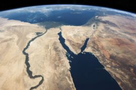 Semitic Region from Space