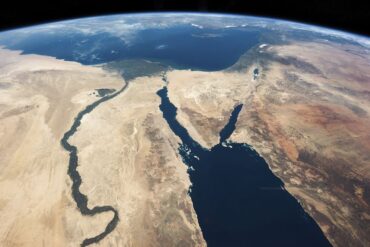 Semitic Region from Space