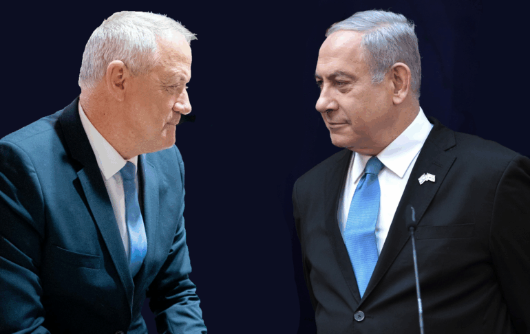 Benny Gantz & Binyamin Netanyahu