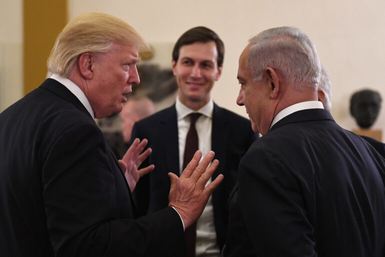 Trump, Kushner & Netanyahu