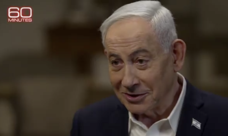 Binyamin Netanyahu on 60 Minutes