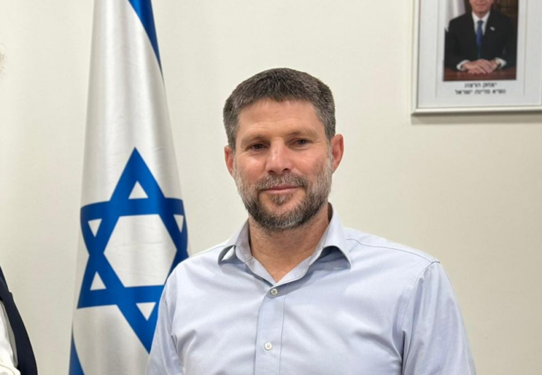 Finance Minister Betzalel Smotrich